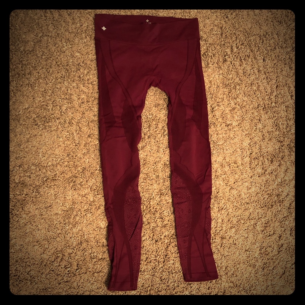 Nux ankle length barre leggings